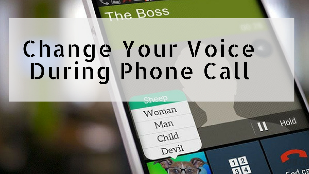 voice changer app male to female during call