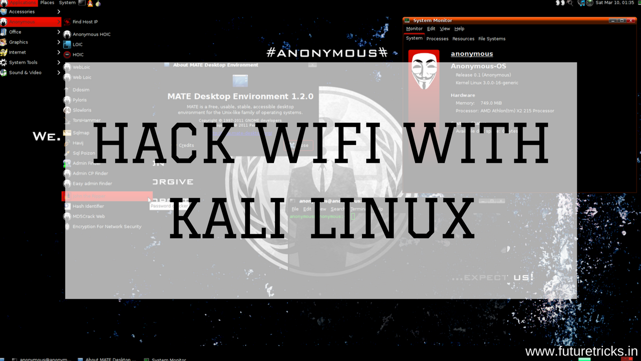 how to crack wifi using kali linux nethunter